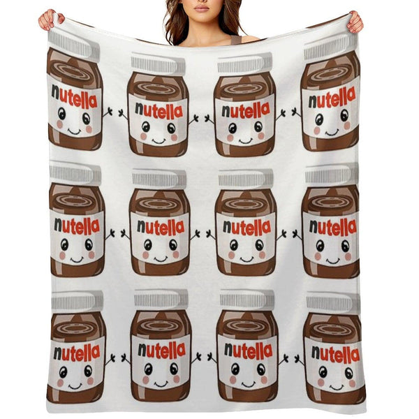 Nutella Cutie Throw Blanket