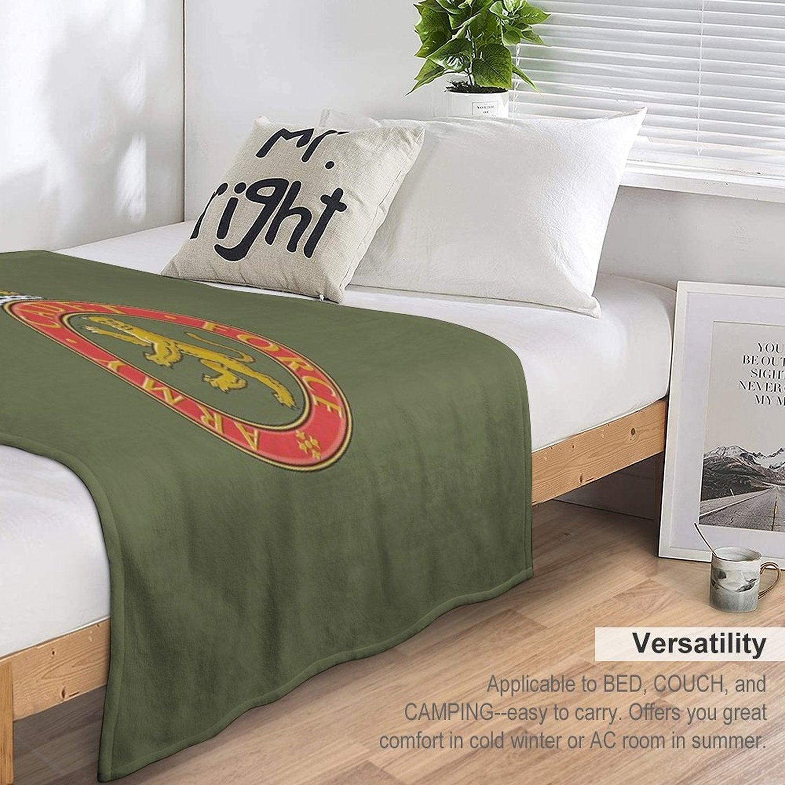 Army Cadet Force (ACF) - United Kingdom Throw Blanket