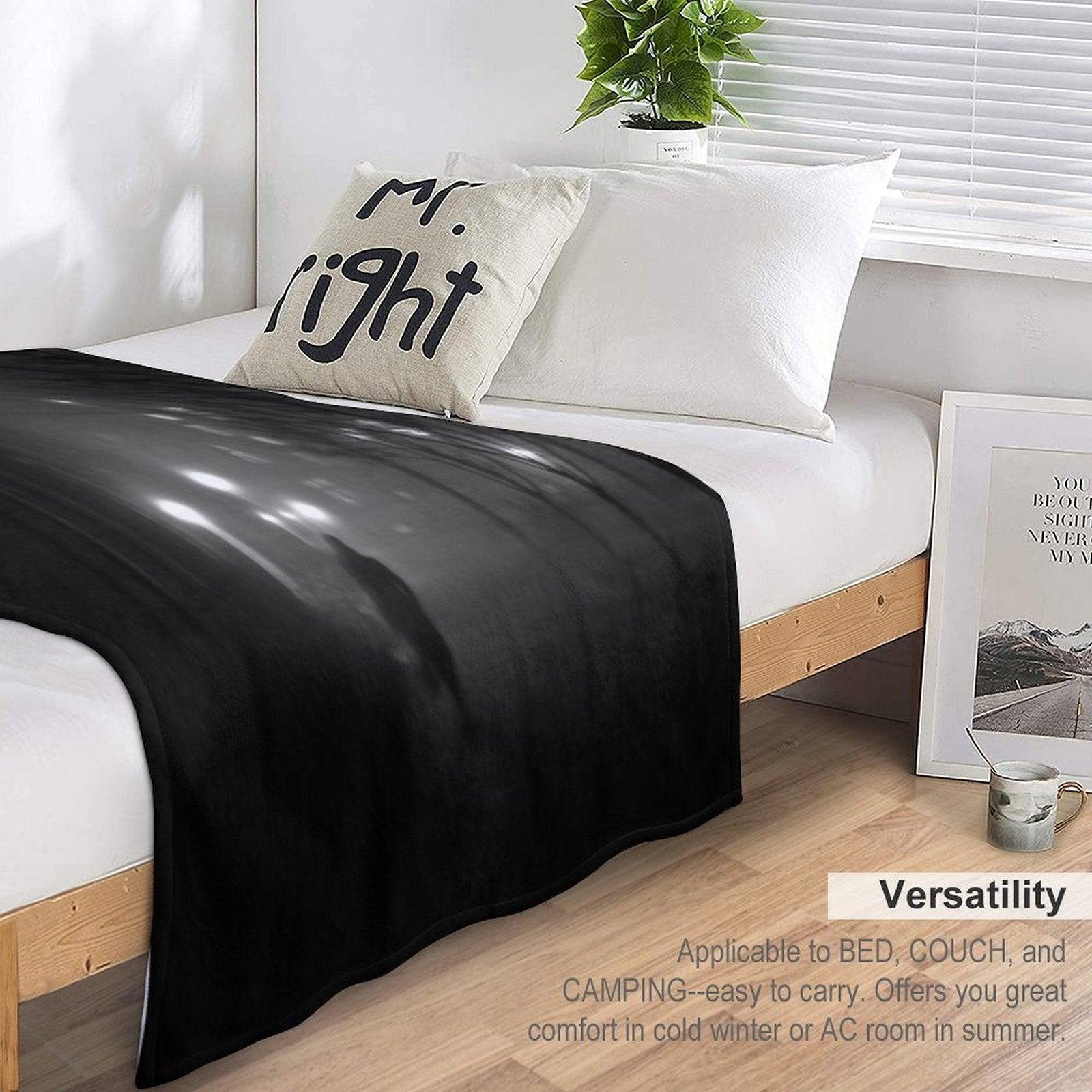Fog Noir Spy Throw Blanket