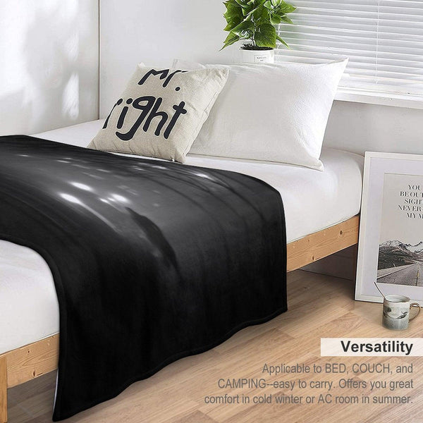 Fog Noir Spy Throw Blanket