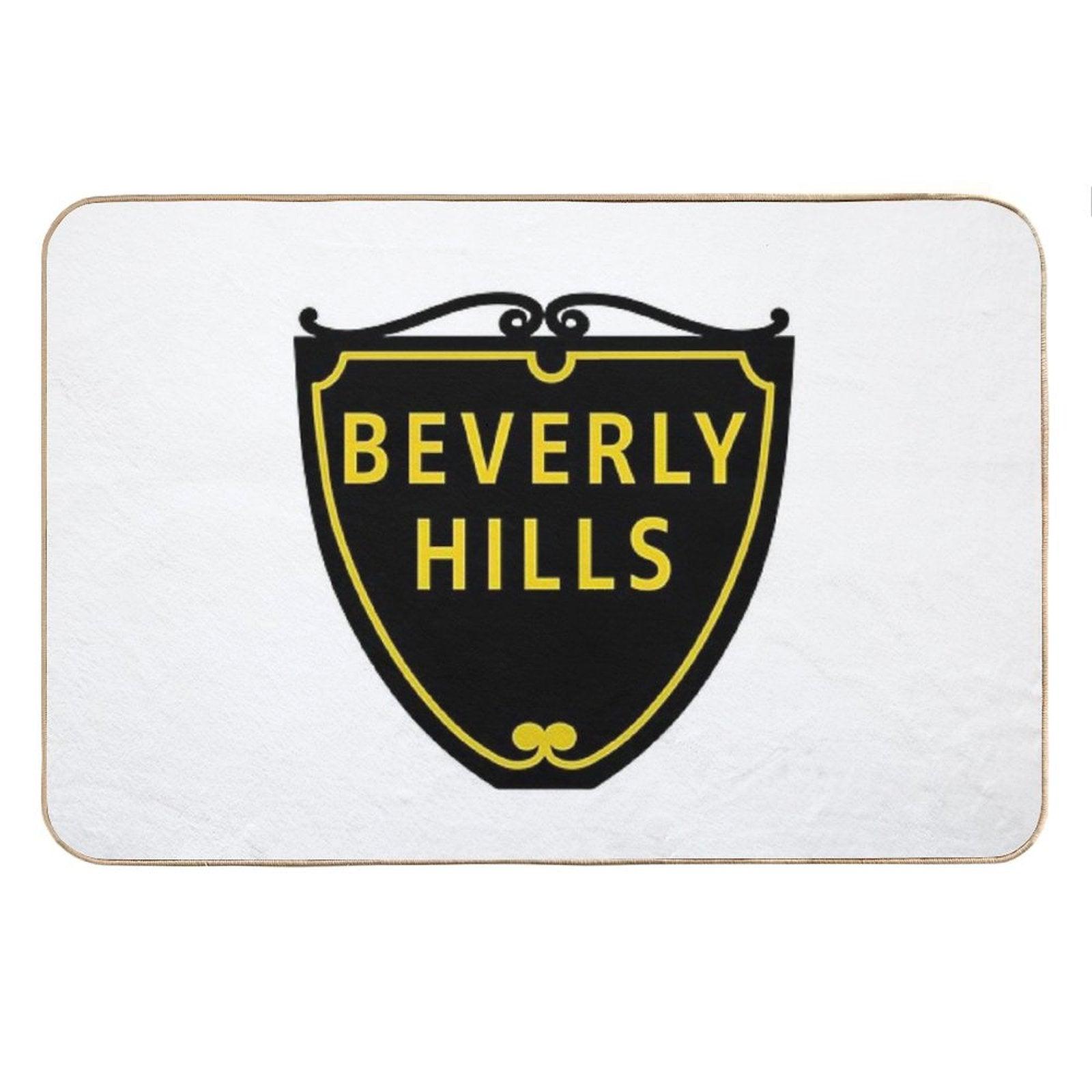Beverly Hills Street Sign Bath Mat