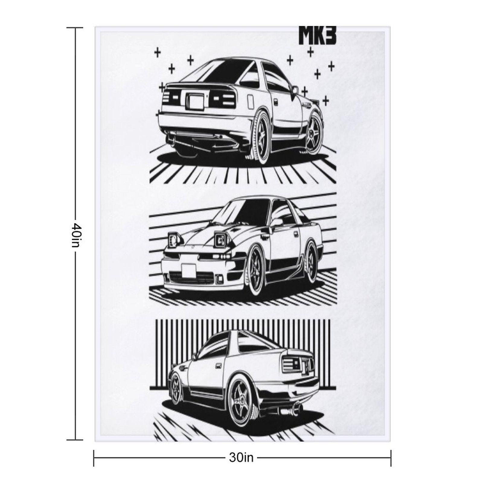 Supra MK3 Throw Blanket