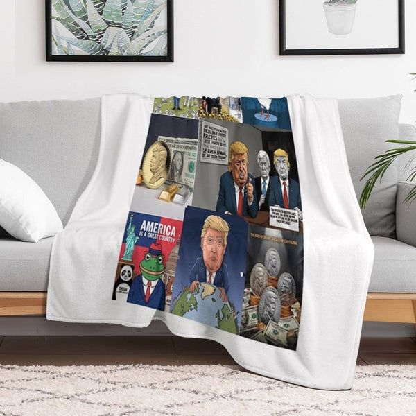 Trump Eras Lightweight Throw Blanket