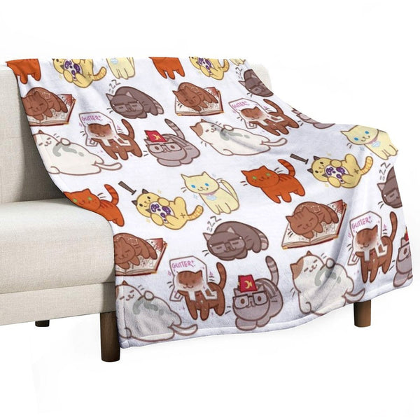 Kitty Falls Lightweight Throw Blanket