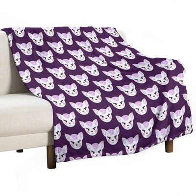 Deer Gal Diana Throw Blanket