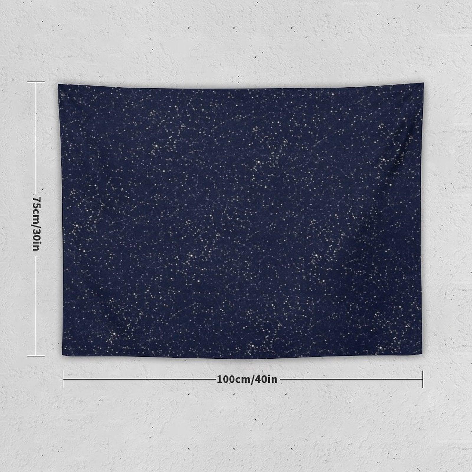 Starry Night Constellations Tapestry