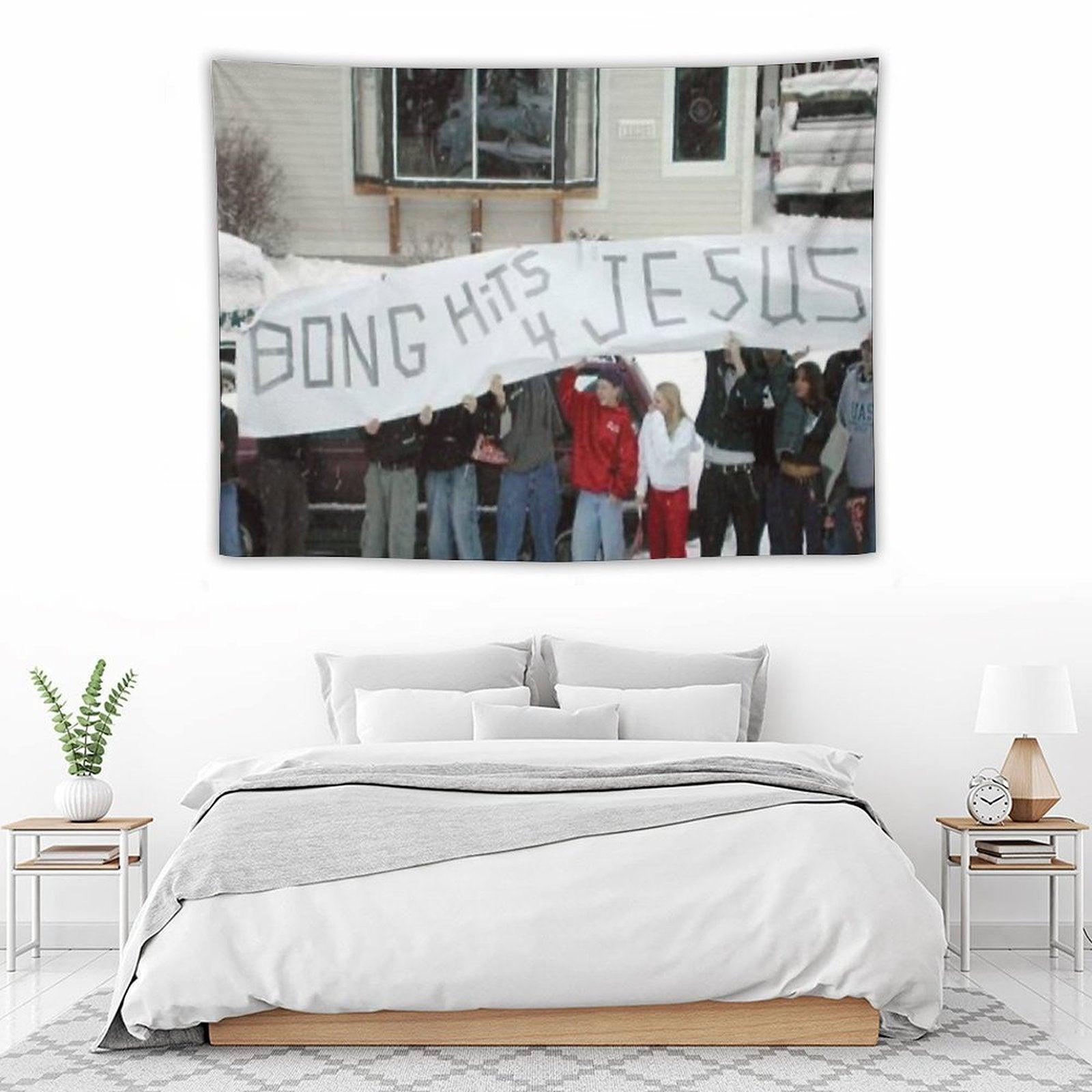 Bong Hits for Jesus Tapestry