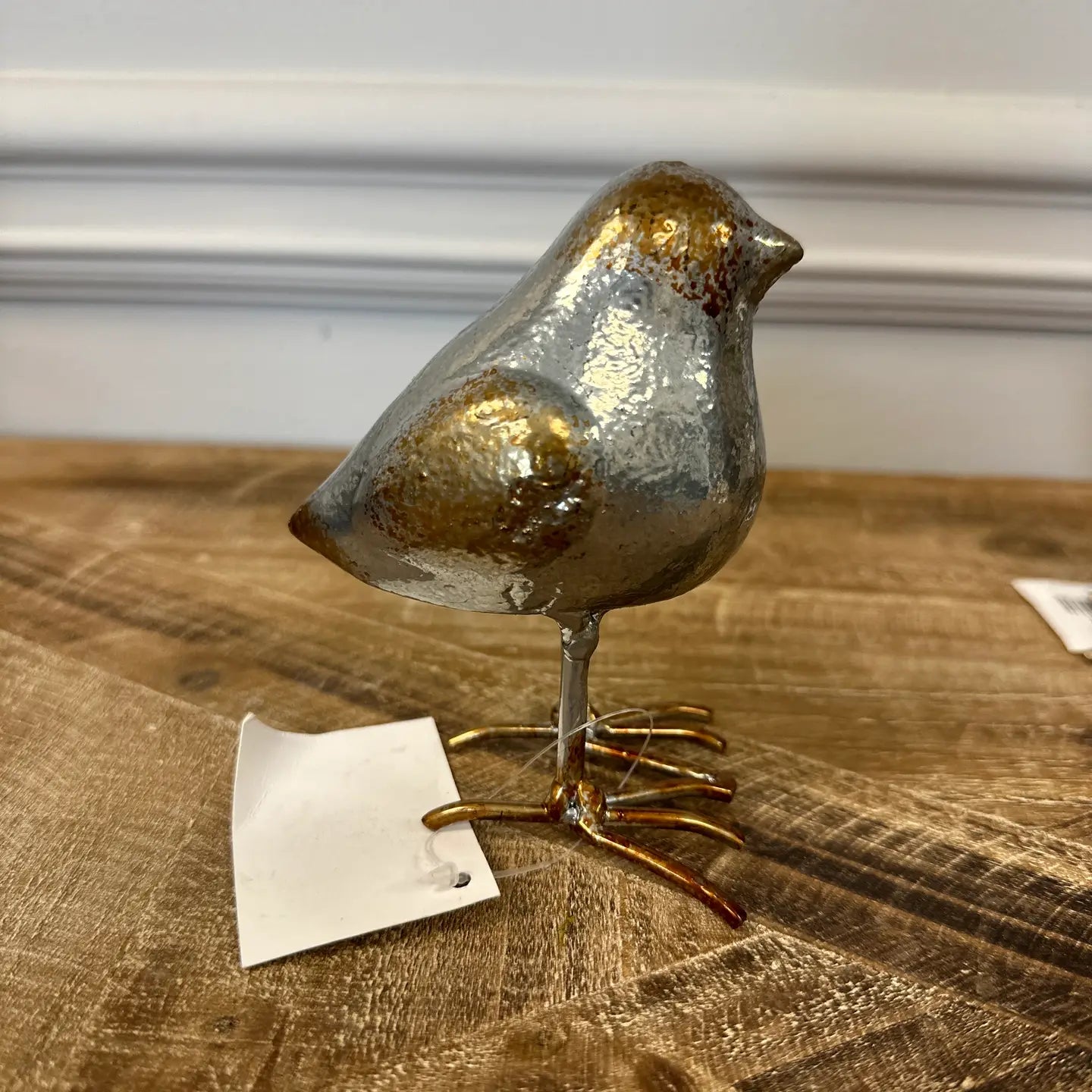 Cast Iron Bird Table Decor