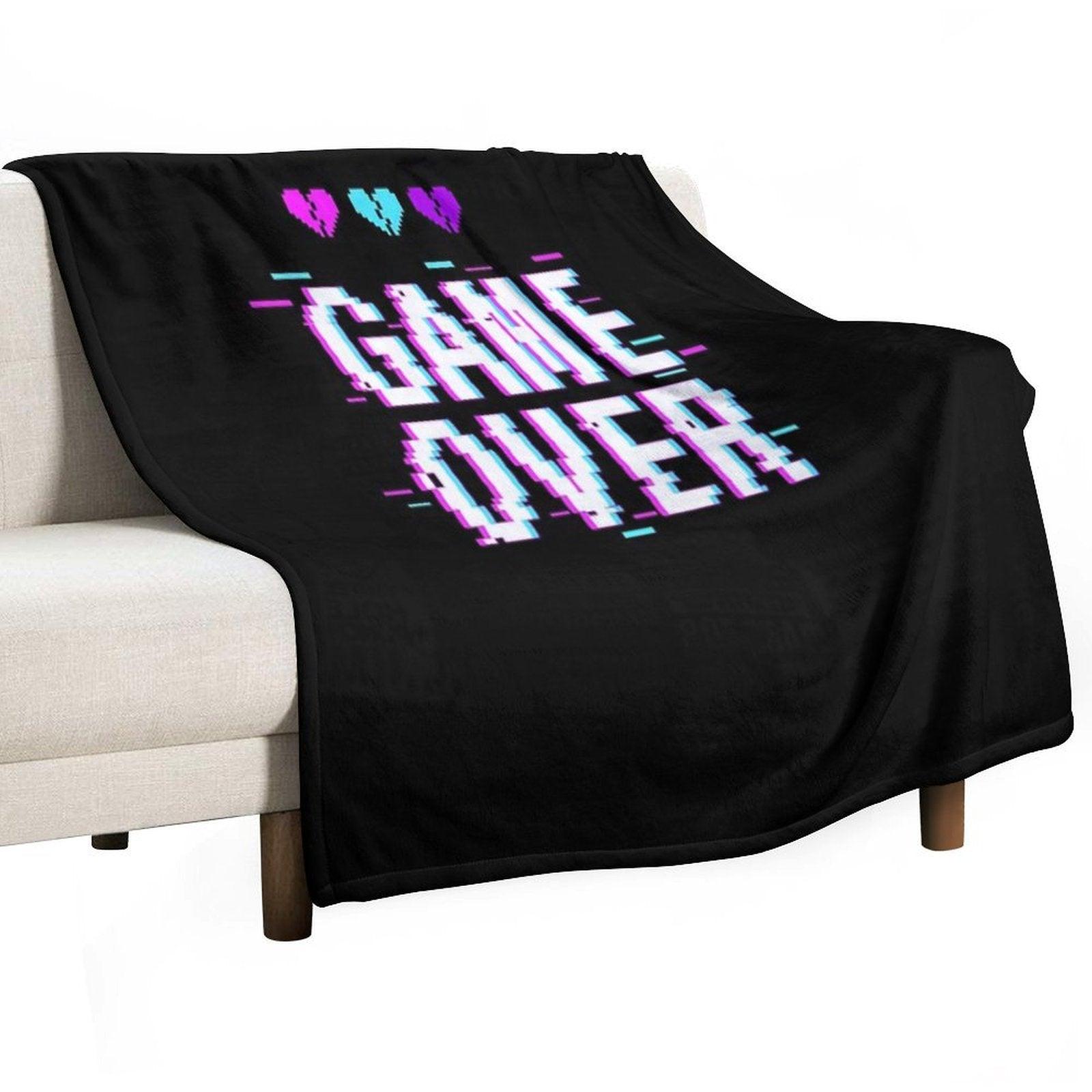 Copy of Vaporwave Aesthetic Art - Retro Mix Tape Japanese Otaku Grunge Throw Blanket