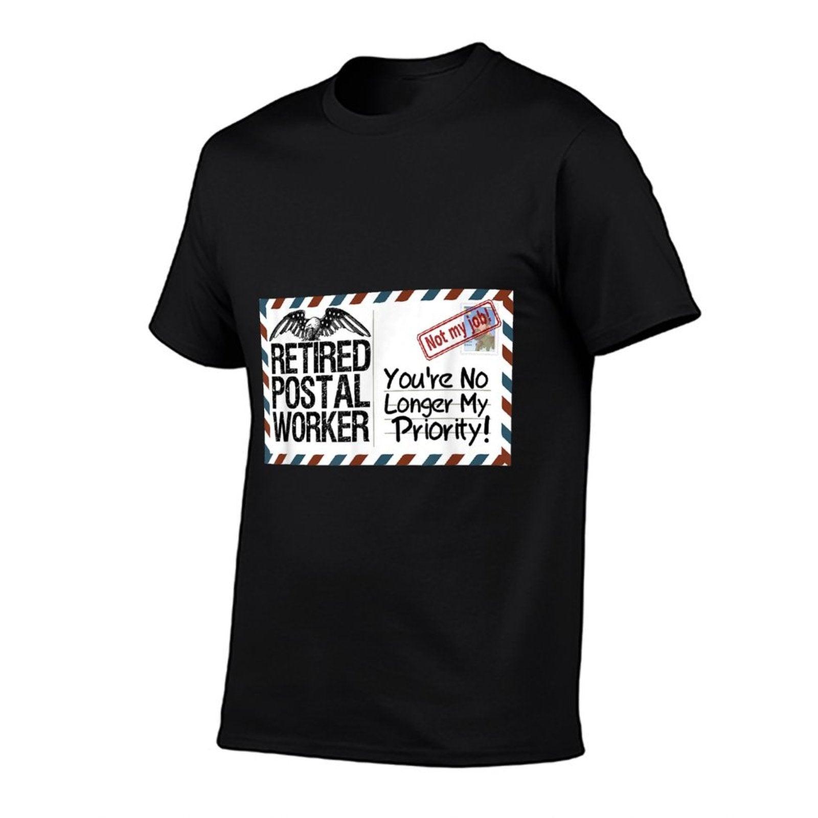 Retired Postal Worker No Longer My Priority Retirement Gift T-Shirt