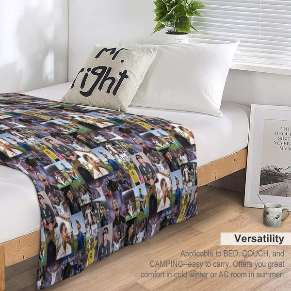 Jude Bellingham Collage Comfort Throw Blanket