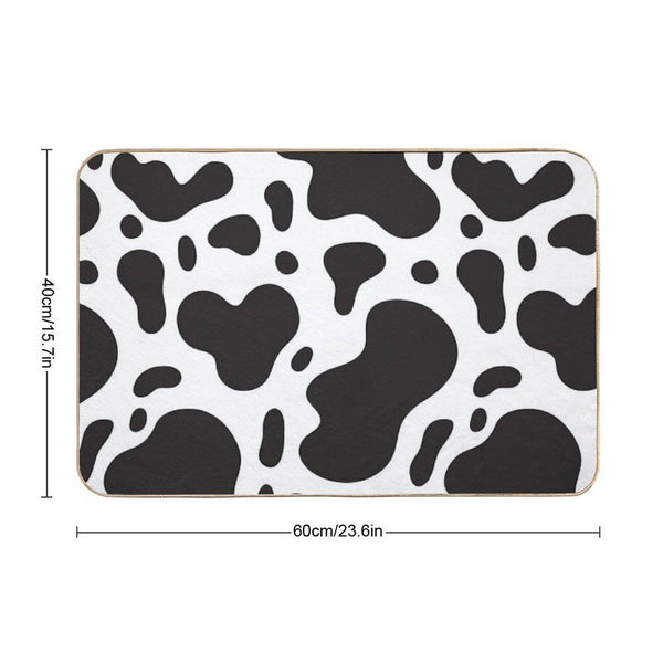 Cow Pattern  Eco-Friendly Bath Mat