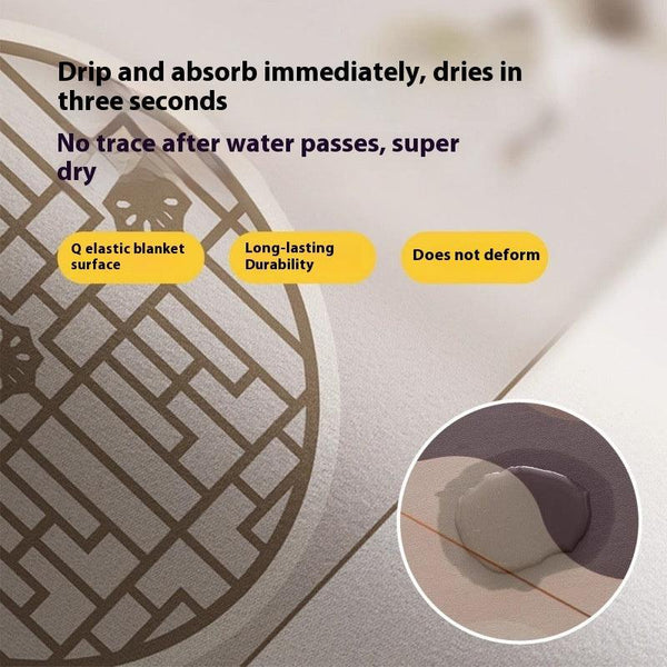 Chinese Style Cloth Absorbent Tea Table Runner