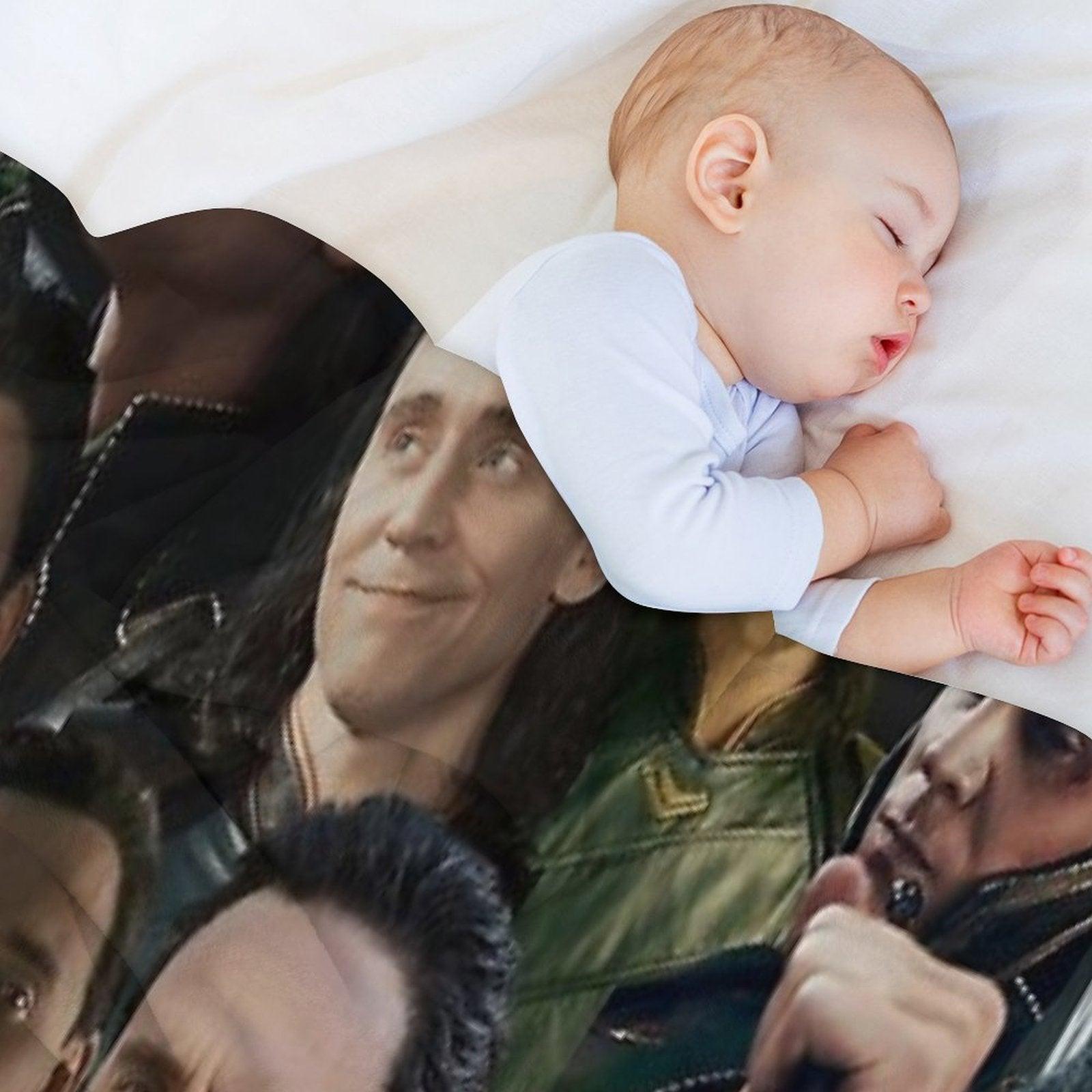 Tom Hiddleston Collage Throw Blanket