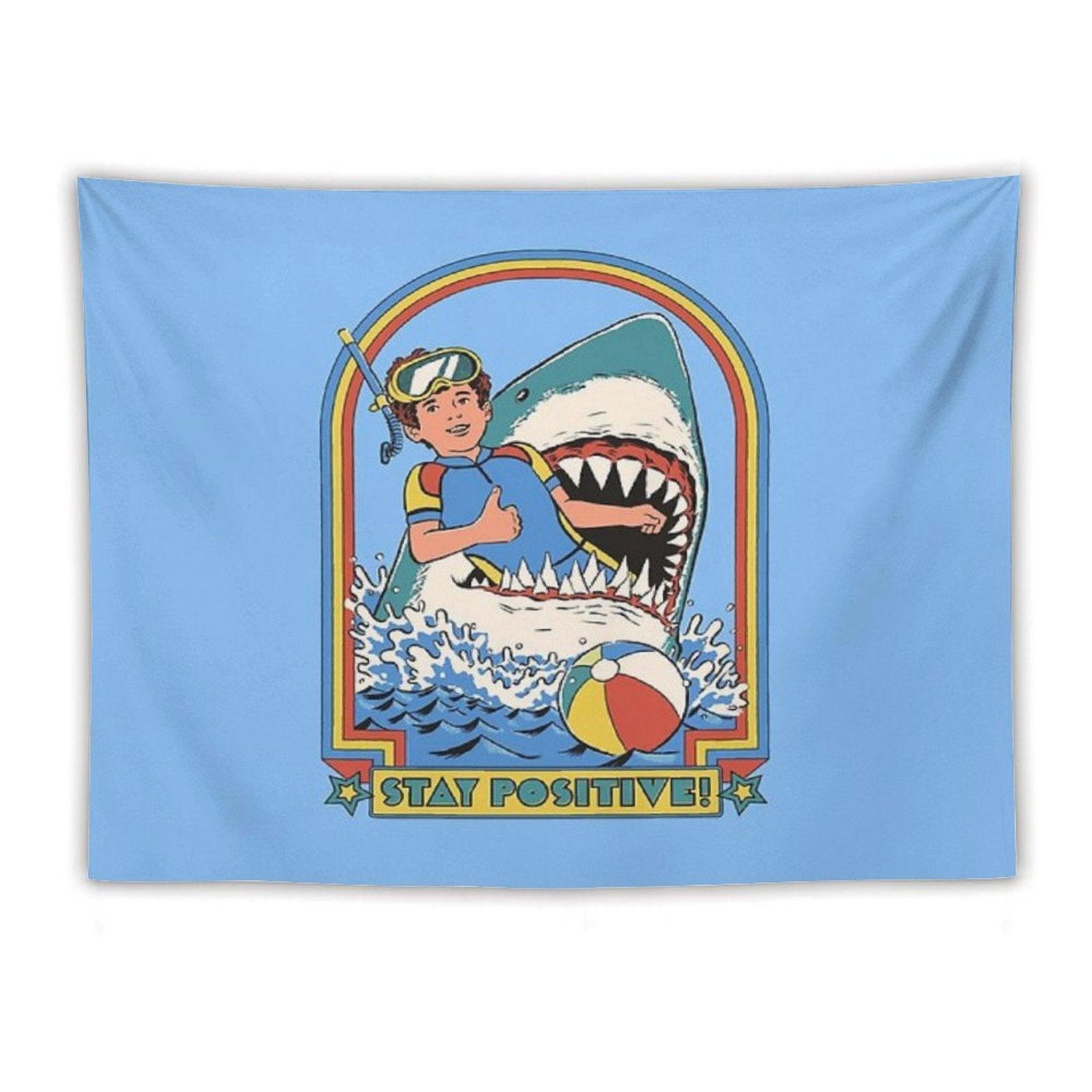 Stay Positive Tapestry