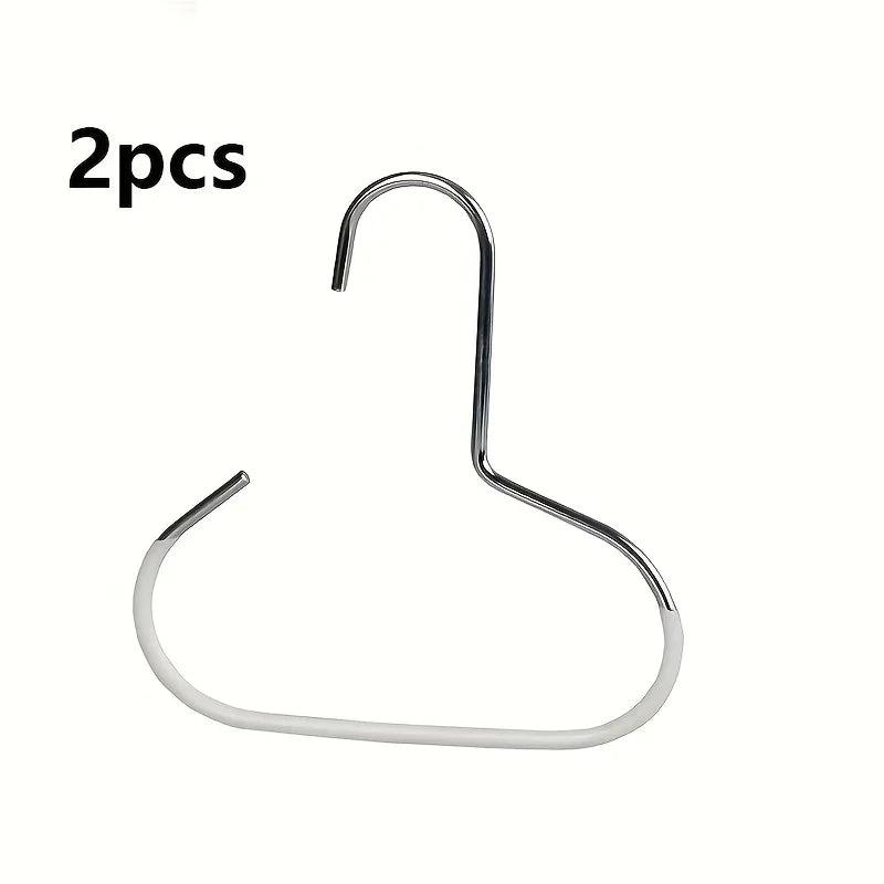 1/2/5pcsVersatile Manganese Steel Round Hook - Perfect for Hats, Ties, Scarves & Bags, Strong Load-Bearing, Non-Deformable