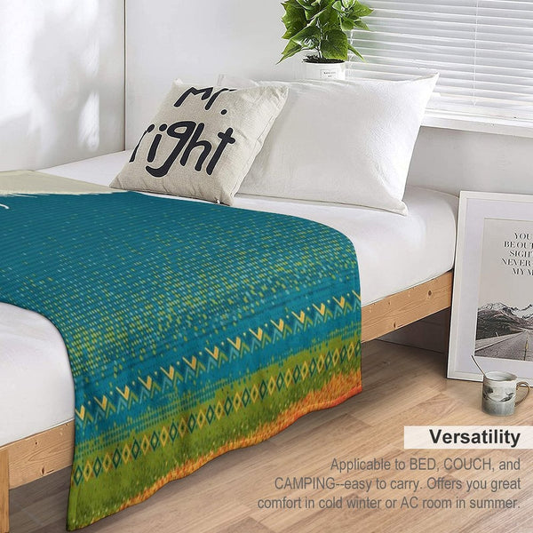Mount Kilimanjaro Versatility Throw Blanket