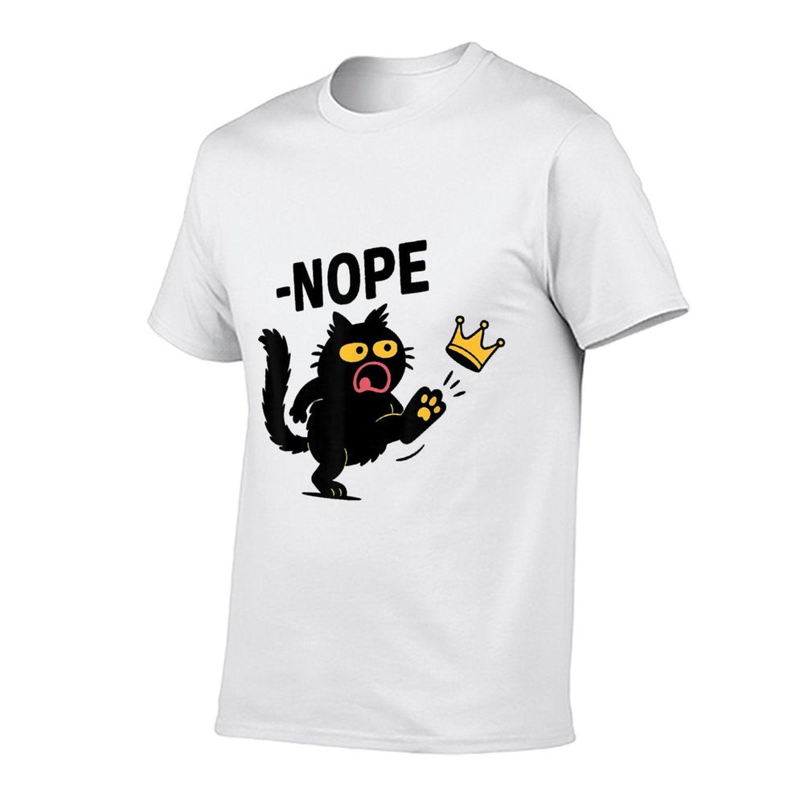 No Kings in America Black Cat  Moisture-wicking T-Shirt