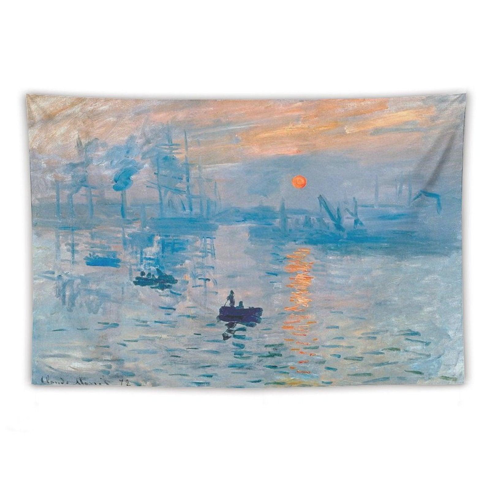 Monet's Sunrise Tapestry
