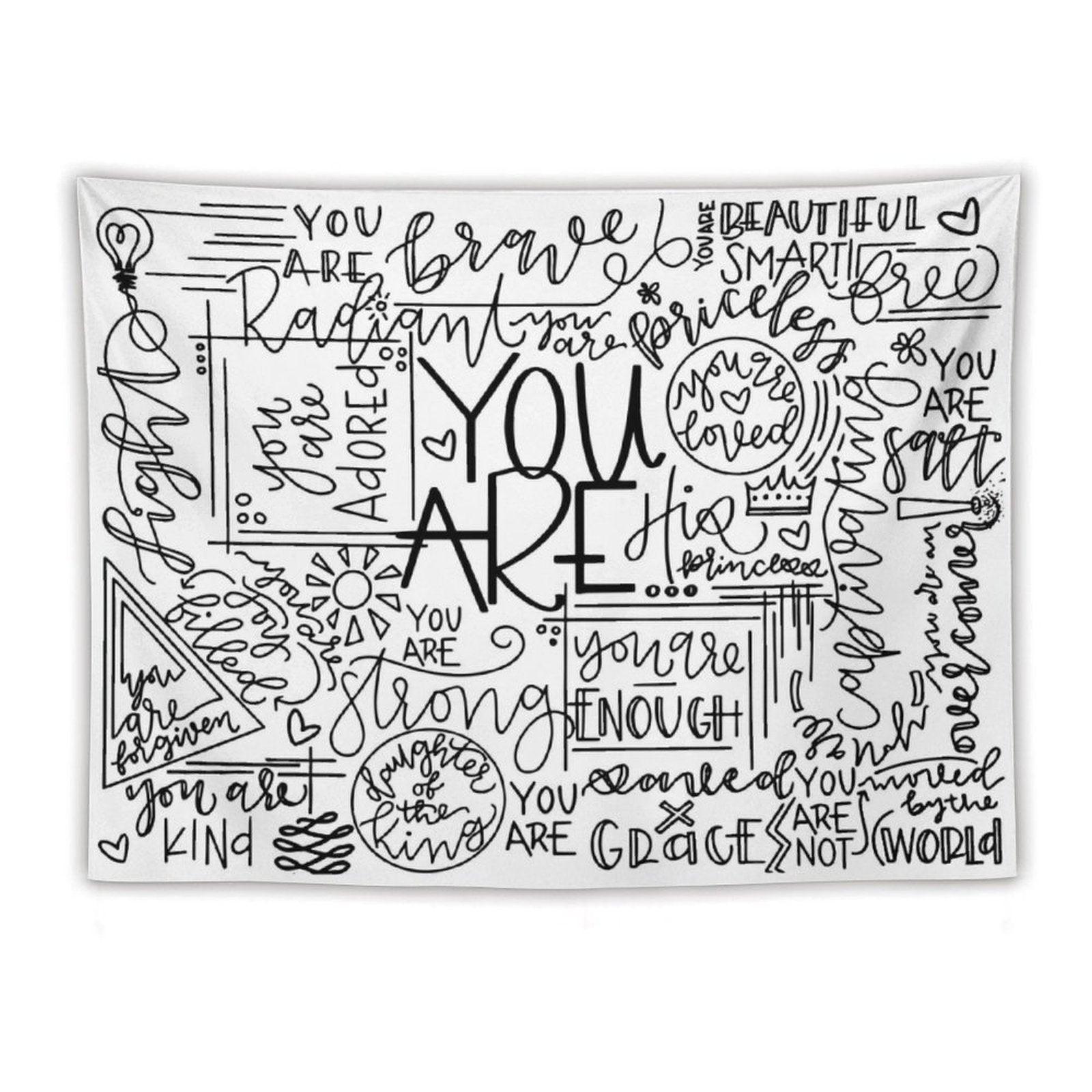 You Are Enough Tapestry
