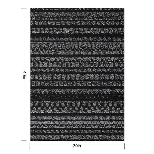 Tyre Marks Pattern Versatility Throw Blanket