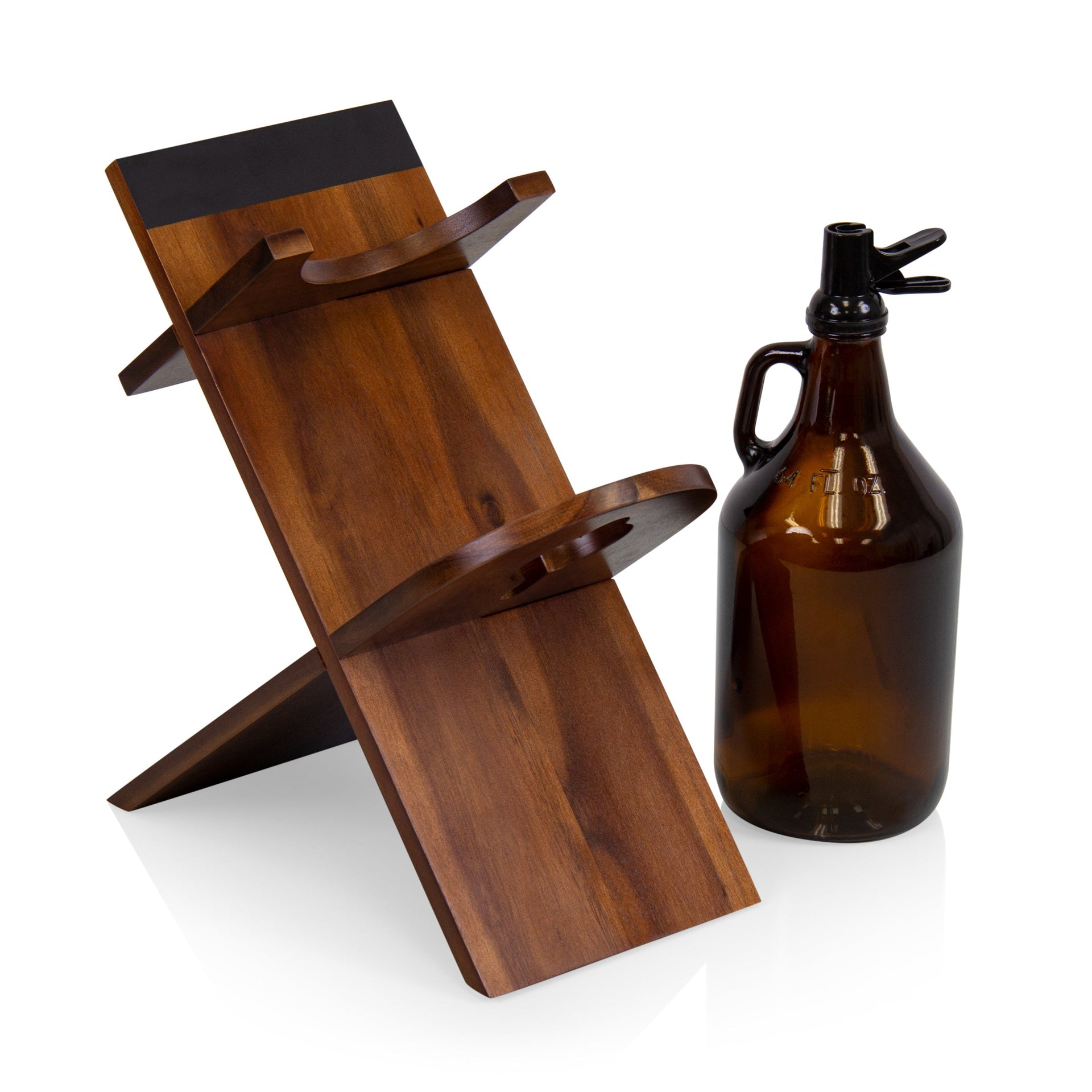 Growler Stand with 64oz Glass Growler Picnic Time Family of Brands