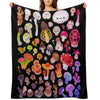 Mushroom Throw Blanket