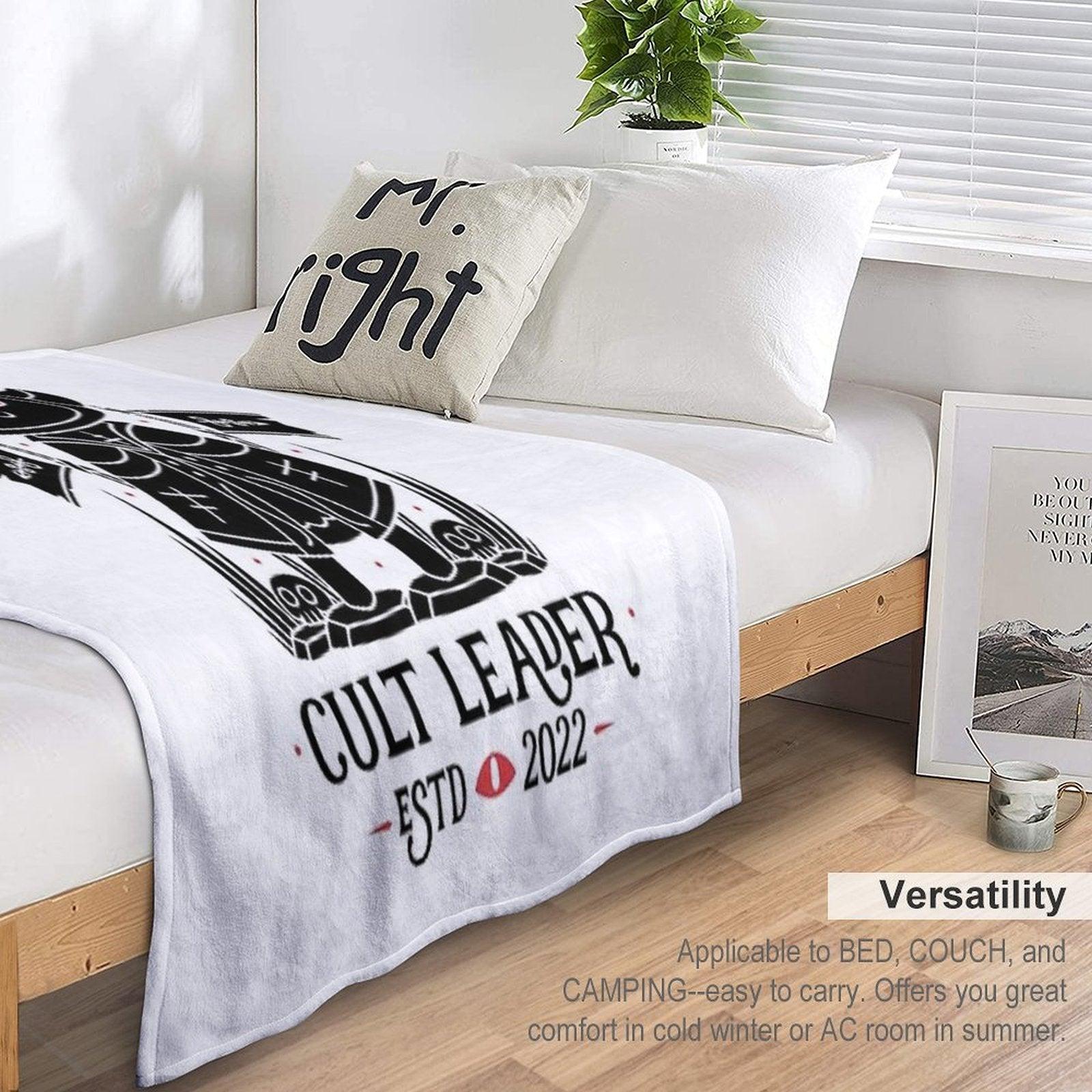 Cult Leader Throw Blanket