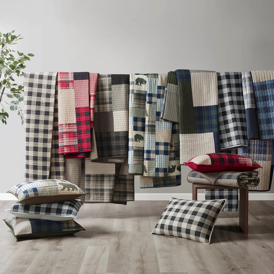 Winter Hills Oversized Cotton Quilt Set by Woolrich