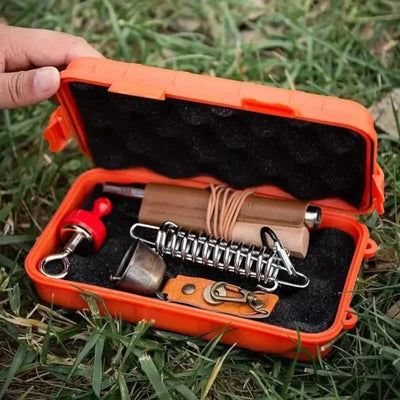 Durable EDC Tool Box – Shockproof & Waterproof, Compact Travel Organizer