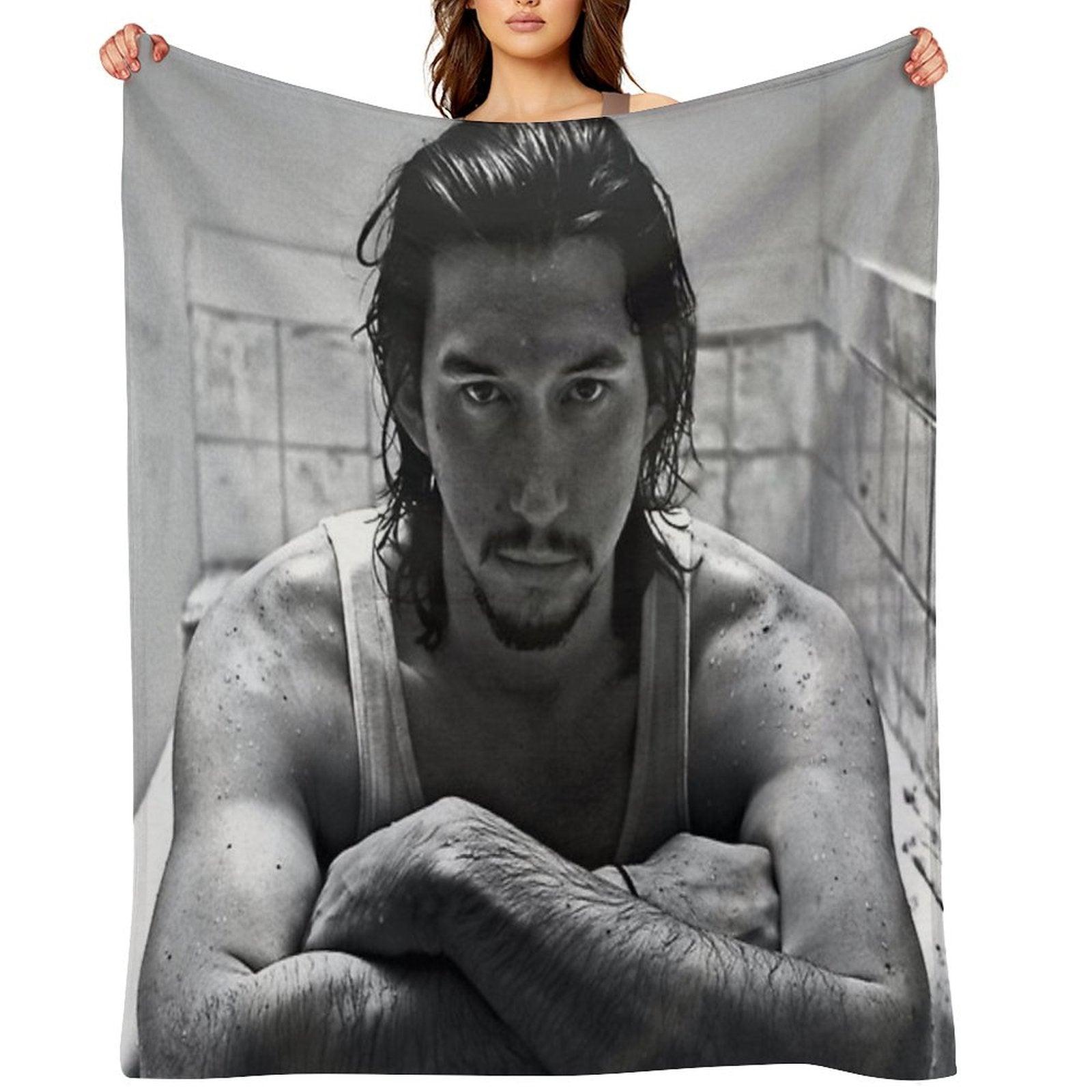 Adam Driver Throw Blanket