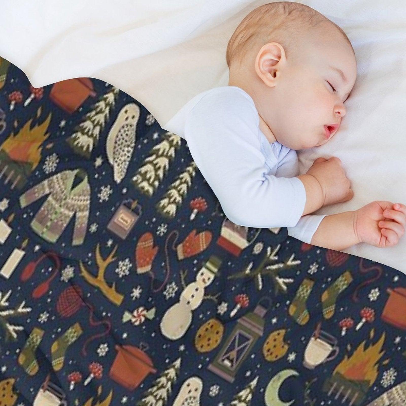 Winter Nights Throw Blanket