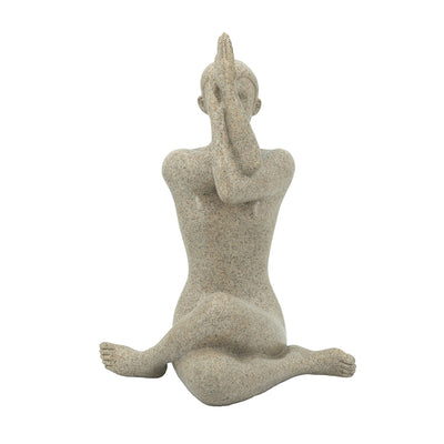 Yoga Figurine Sculptures for Home Decor — Meditative Statue Collection, Indoor Accents
