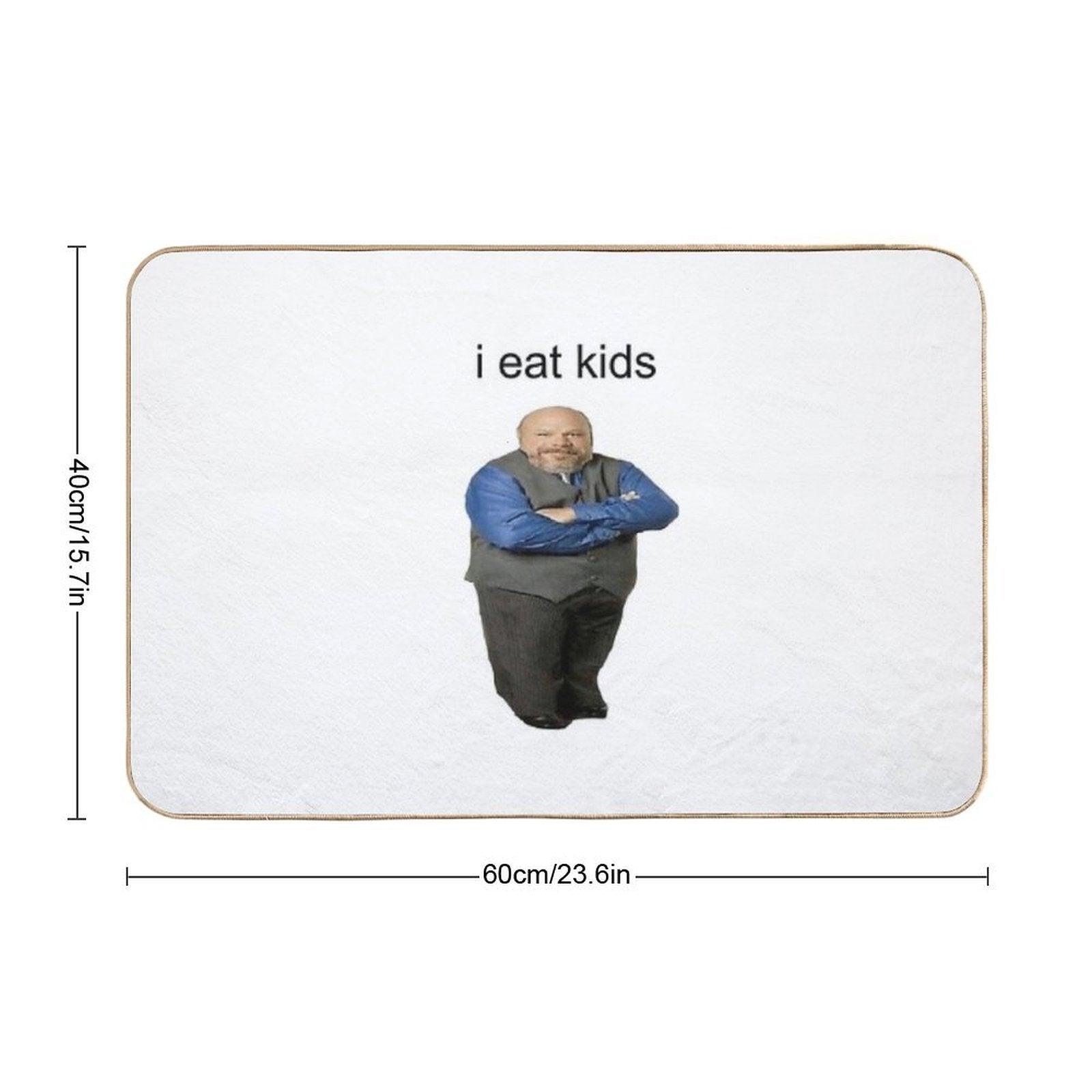 Bertram Eats Kids Bath Mat