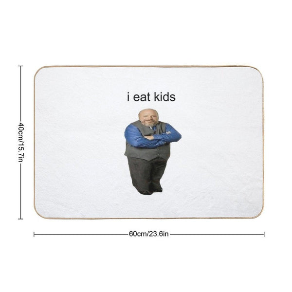 Bertram Eats Kids Bath Mat
