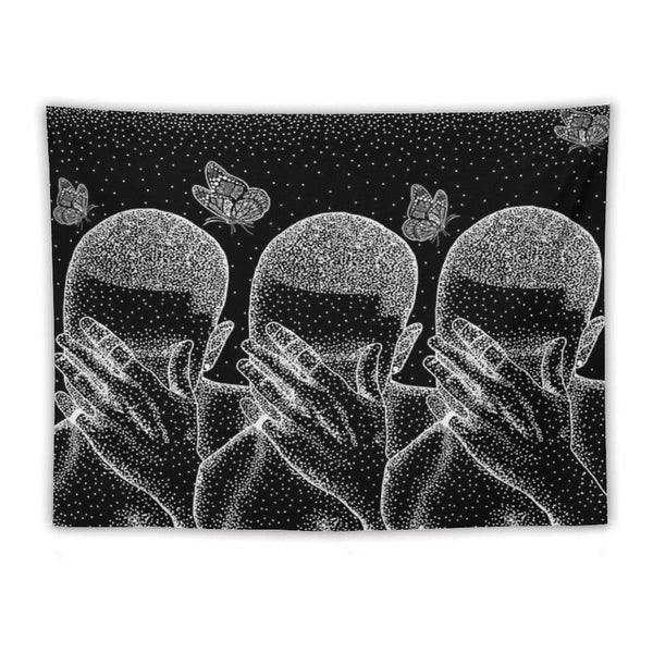 Blond Frank Mandala Tapestry