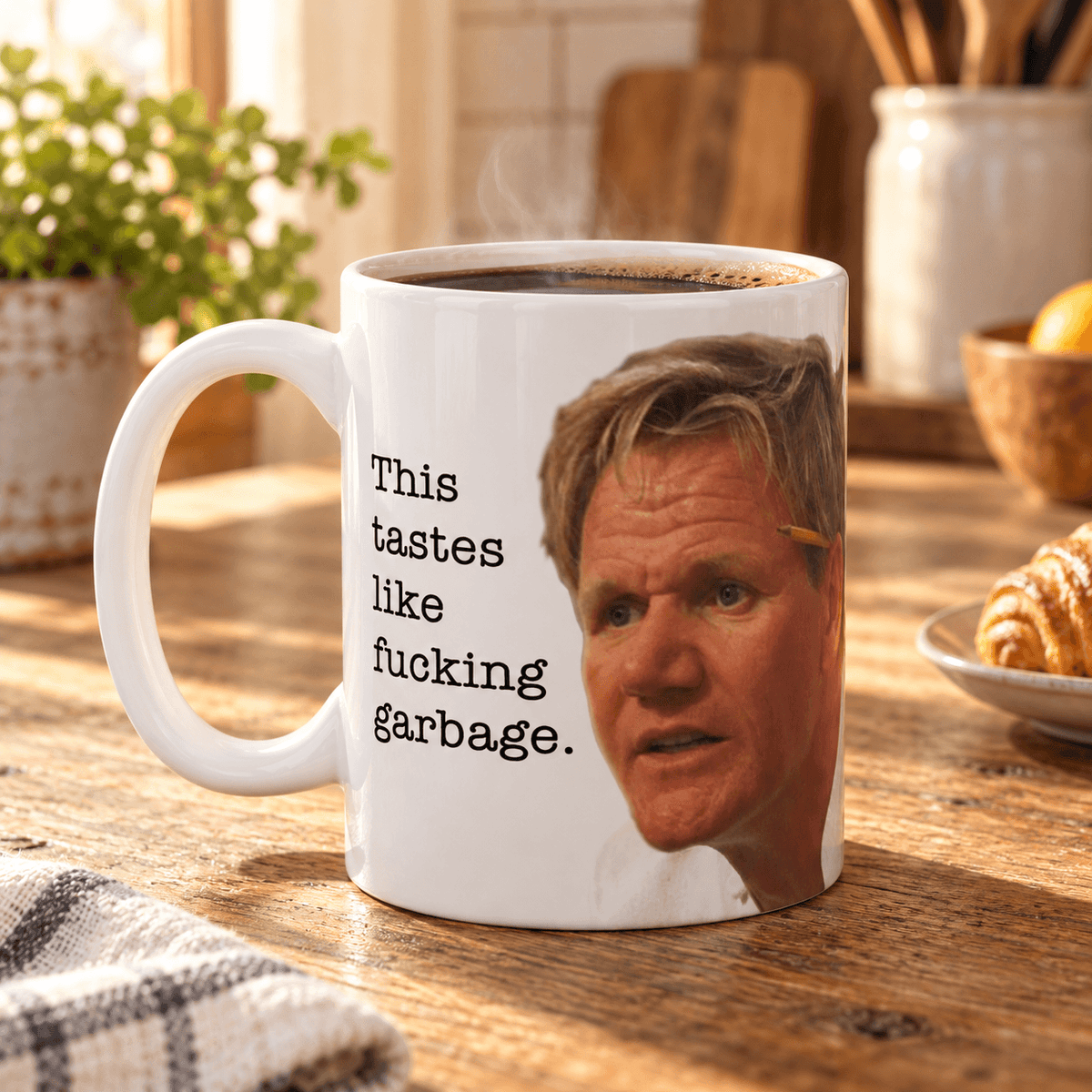 This Tastes Like F--king Garbage Mug