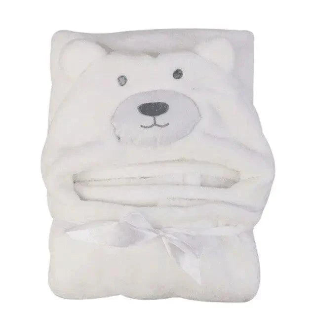 Baby Cartoon Hooded Towel Sleepwear Unique Soft Comfortable Bath Towel Elegant Babies Warm Indoor Cute Bathrobes