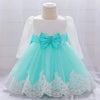 Baby Girls' Basic Christening Floral Dress