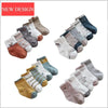 Baby Girls Cotton Cartoon Autumn Socks For Newborn Toddler Unique Style Soft Material Cute Colors