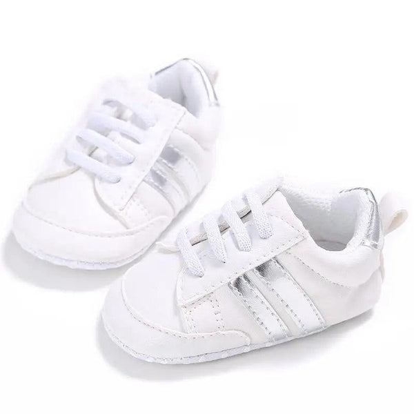 Baby Shoes Classical Sport Soft Sole PU Leather Multi-Color Crib Baby Moccasins Casual Sneakers