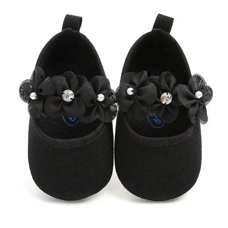 Baby Shoes Cute Bowknot Newborn Shoes Soft Bottom Anti Slip Toddler Girls Princess Shoes
