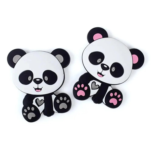 Baby Silicone Teethers BPA Free Teething Toy Animals Koala Bear Dog Teether Silicone Beads