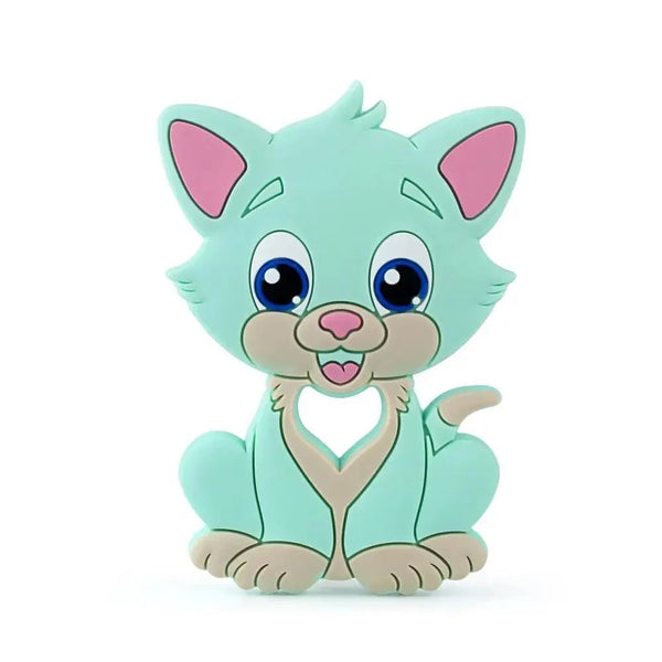Baby Silicone Teethers BPA Free Teething Toy Animals Koala Bear Dog Teether Silicone Beads