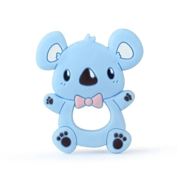 Baby Silicone Teethers BPA Free Teething Toy Animals Koala Bear Dog Teether Silicone Beads