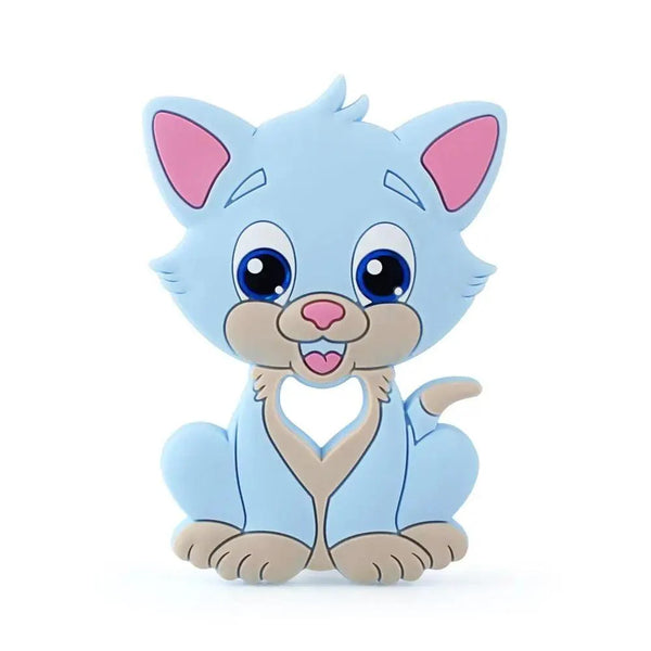 Baby Silicone Teethers BPA Free Teething Toy Animals Koala Bear Dog Teether Silicone Beads