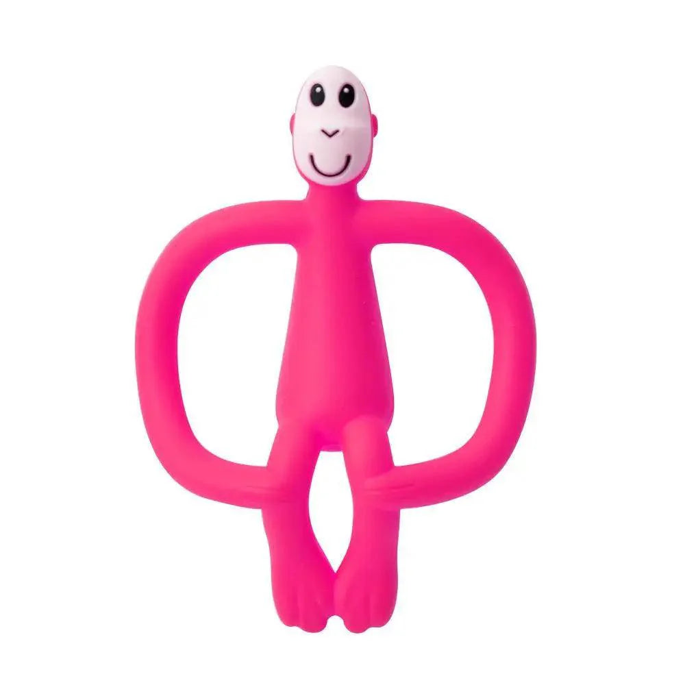 Baby Teether Toys Toddle Safe Banana Teething Ring Silicone Chew Dental Care Toothbrush Nursing Beads Gift For Infant
