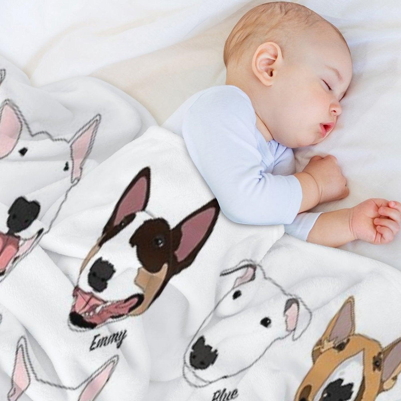 Glasgow Bull Terrier Club Throw Blanket