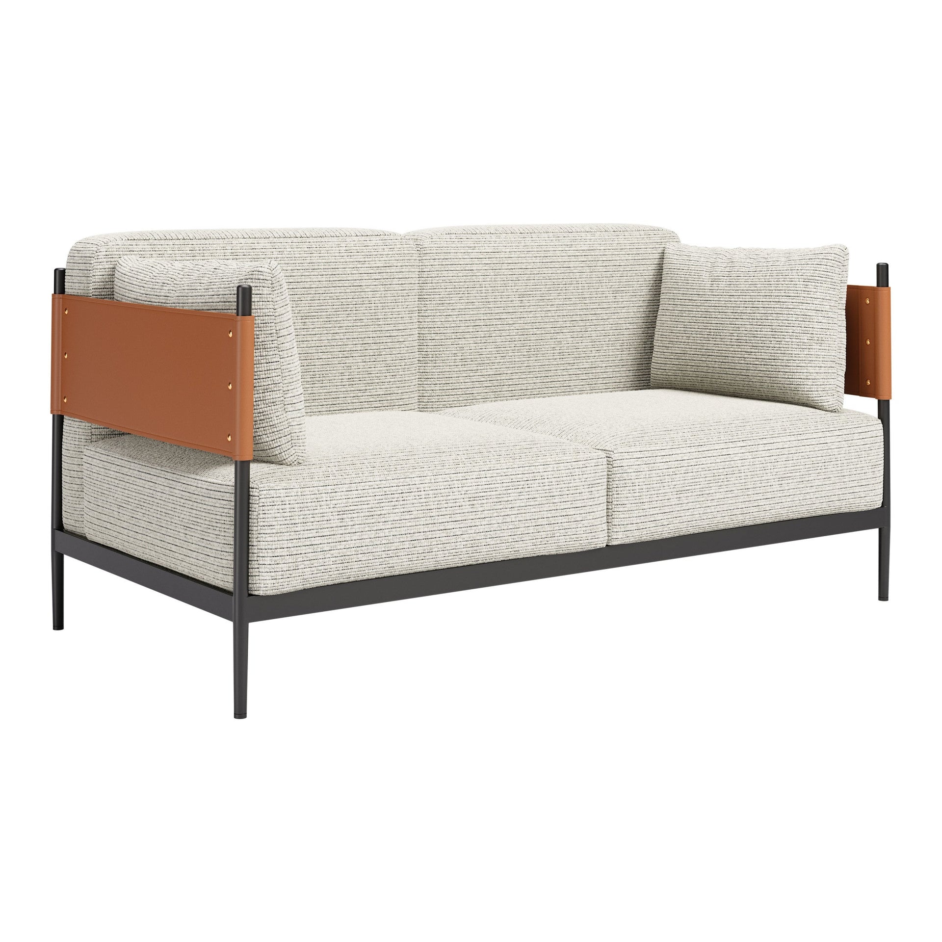 Stirbe Loveseat Gray