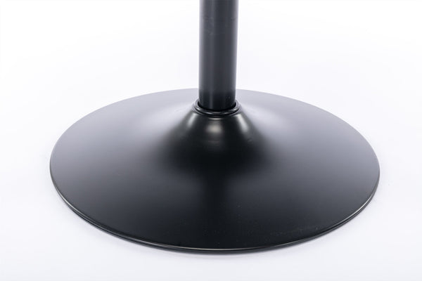 Set of 2 Modern PU Upholstered Swivel Barstools BLAKHOM